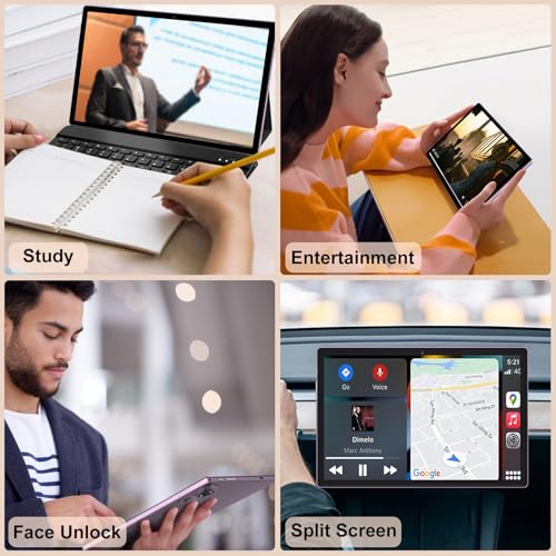 Android 14 Tablet, 10.1 Inch Touchscreen, 22GB RAM, 128GB Storage, 8000mAh Battery Q44120