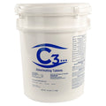 Rx Clear C3 3" Stabilized Chlorinating Tablets for Swimming Pool and Hot Tubs, 25 lbs