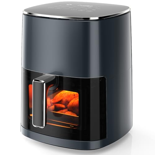 Air Fryer 6 Quart with Window, 12-in-1 Cooking Functions B62299