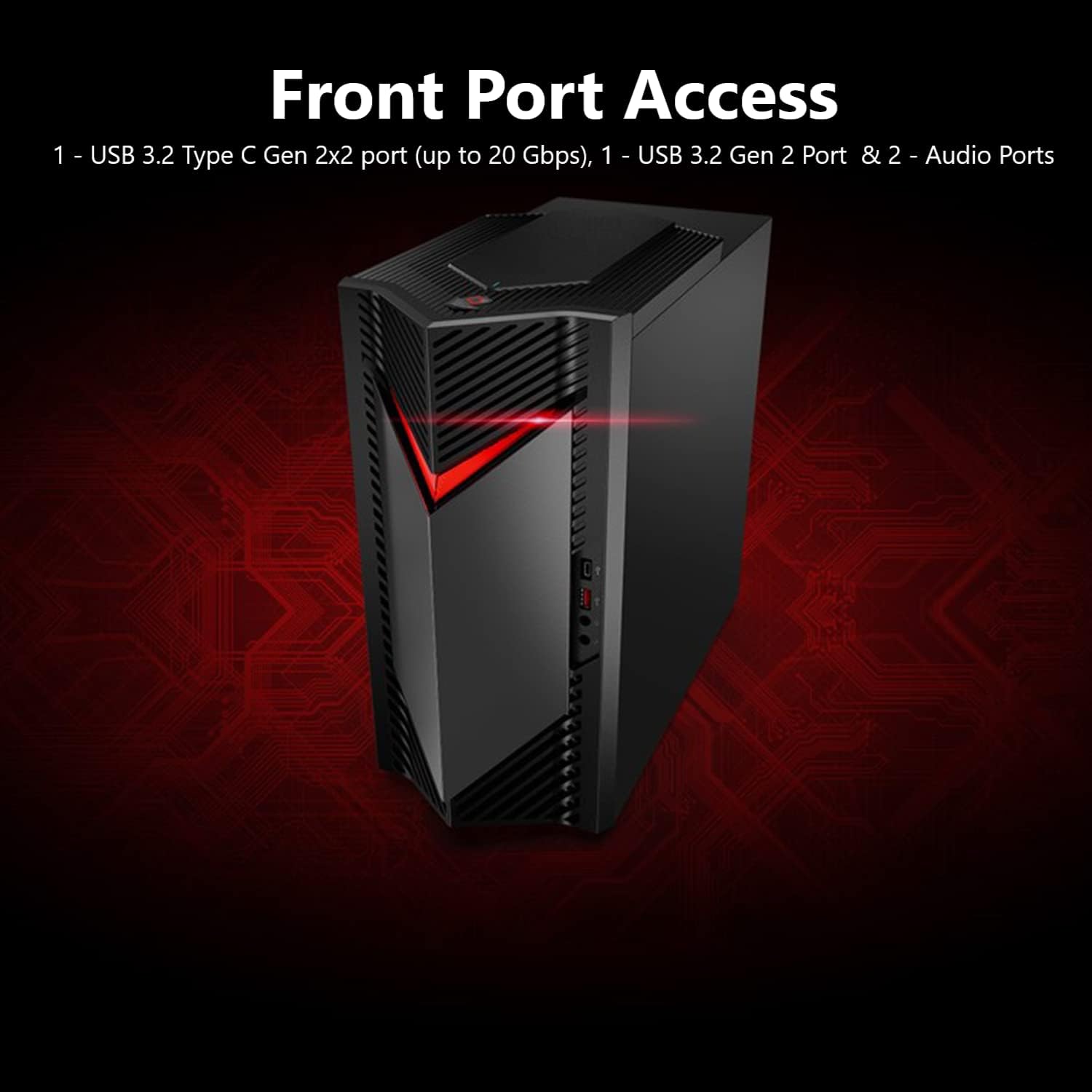 Gaming Desktop with Intel Core i7 and RTX 4060 Y6066
