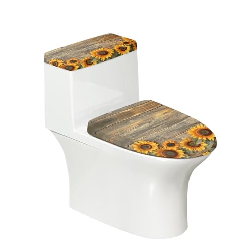 Christmas Toilet Lid and Tank Cover Set for Bathroom Decor K51670