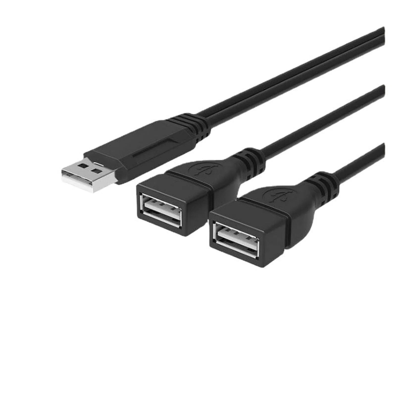 USB 2.0 One-to-Two Data Charging Cable 30cm R682