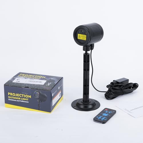 Christmas Laser Lights Projector for Outdoor Garden with RGB Moving Starry Show A57127