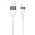 1.2m USB to Type C/Micro USB Data Line, 6A Quick Charging Power Cable Supports Stable Data Transfer for Tablets Phones