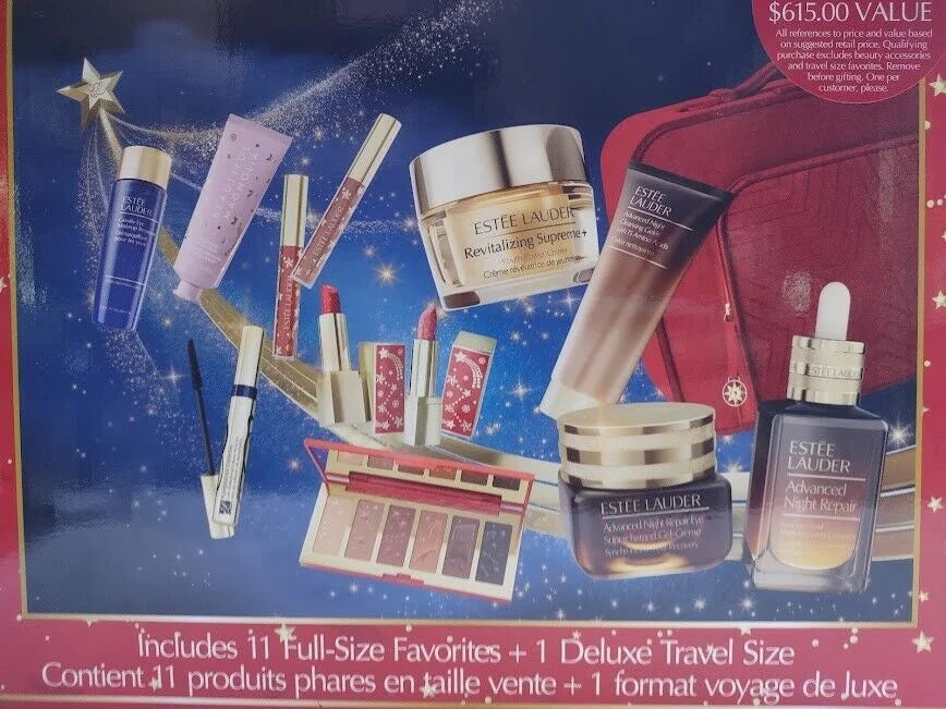 Holiday Makeup Skincare Set 11 Full-Size Favorites Y826876