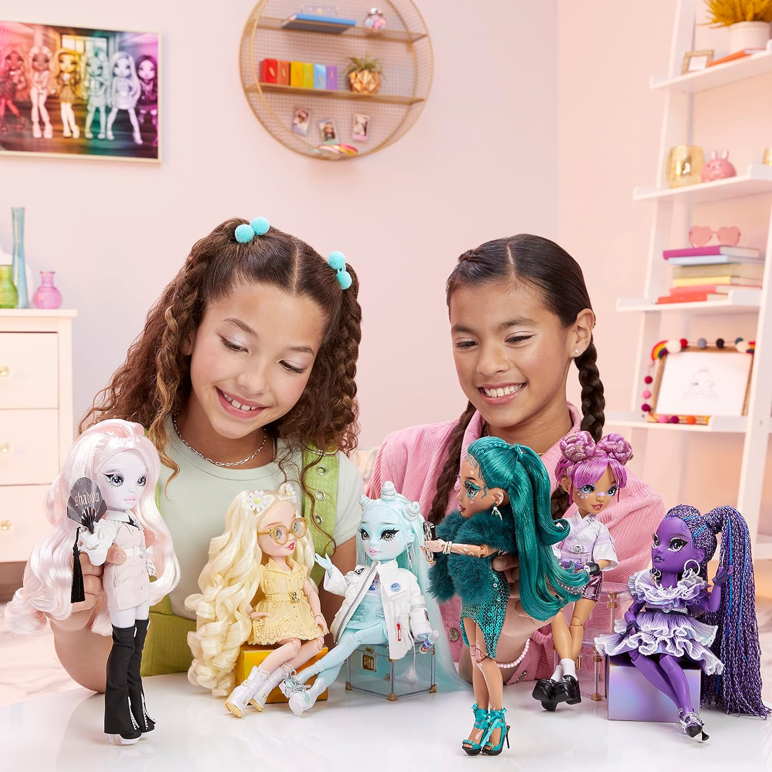 Light Green Fashion Doll with Colorful Accessories for Kids J469957