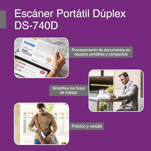Compact Duplex Mobile Document Scanner B537531