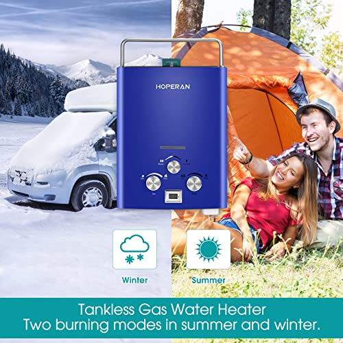 Portable Propane Water Heater for RV Camping Shower P601