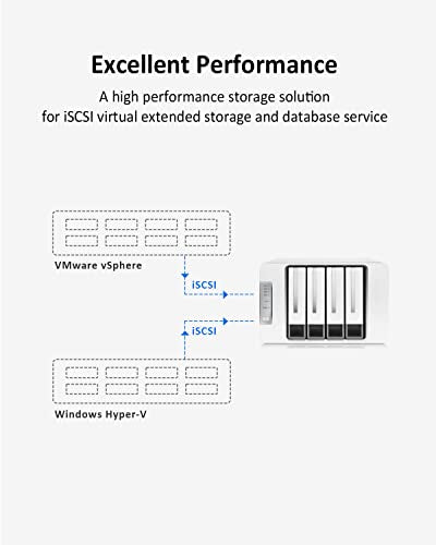 4-Bay NAS Network Storage Server with Quad-core CPU and 2.5GbE Ports R37240