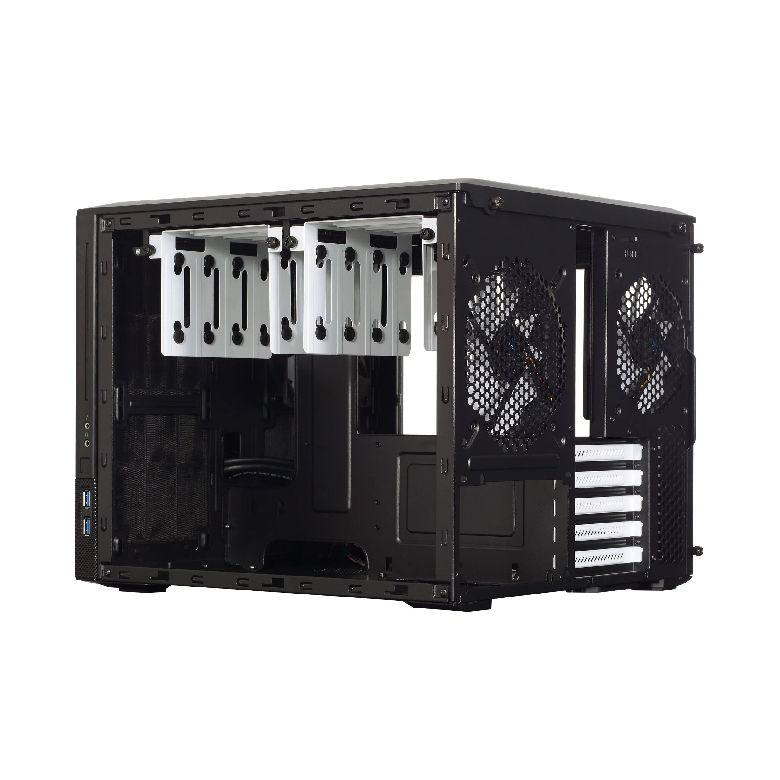 Micro ATX Cube Computer Case with Window G9507