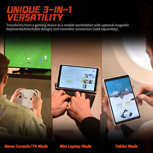 Handheld Console PC with 2K 8.4" Touchscreen and Detachable Controller T39709