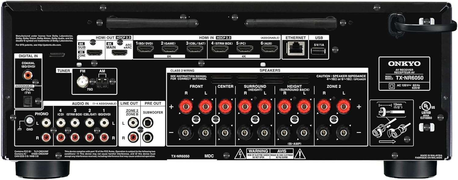 7.2-Channel Network Home Theater AV Receiver A56769