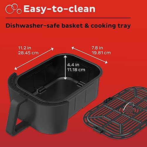 10QT Air Fryer, 7-in-1 Functions with EvenCrisp Technology, Stainless Steel Z44367