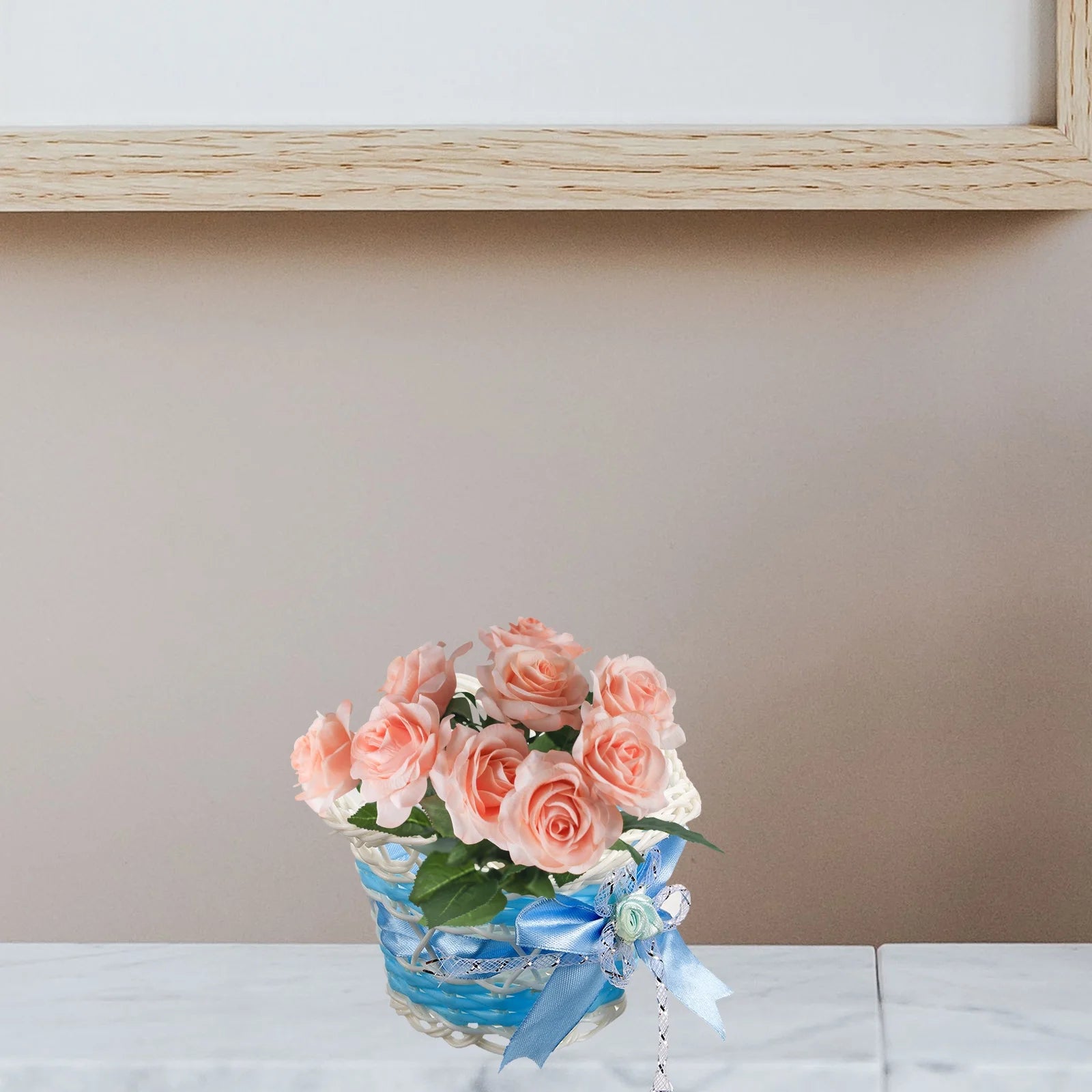 Rattan Flower Basket for Living Room Decor B564