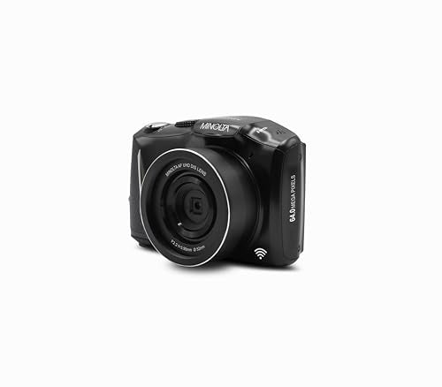 4K Digital Camera with WiFi, Black Y47860