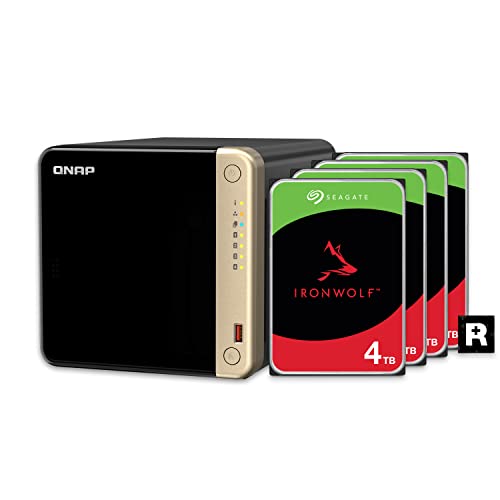 4 Bay Desktop NAS with Intel Celeron Quad-core Processor and Dual 2.5GbE S510