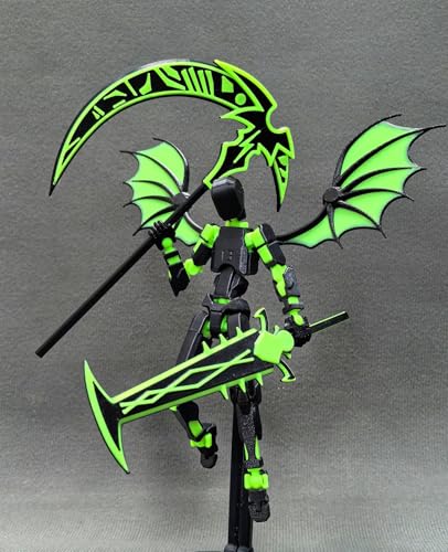 Action Figure Set, 3D Printed Robot, Desktop Decorations M133