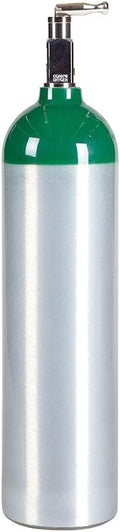 New Medical Oxygen Cylinder with CGA870 Toggle Valve - D Size 14.6 cf (MD)