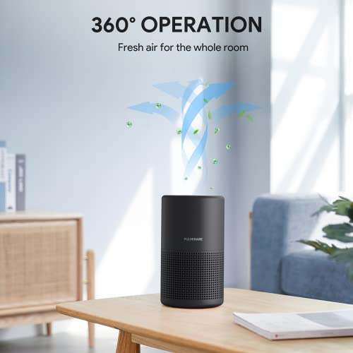 H13 True HEPA Air Purifier for Bedroom, Quiet with Night Light V933