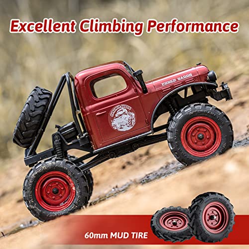 1/24 Remote Control Rock Crawler 4WD Two-Speed, Yellow N6497
