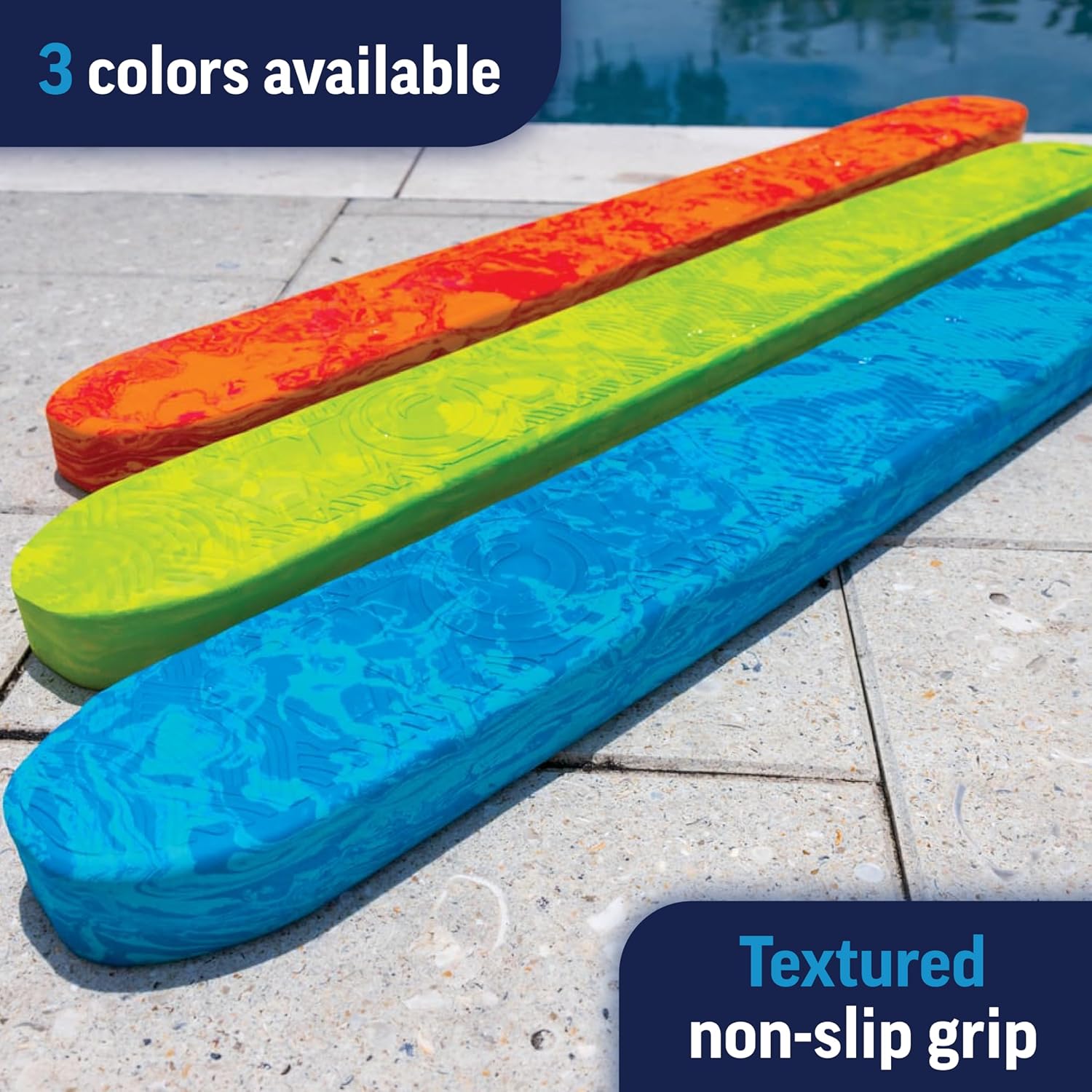 Green Vacation Mode Pool Noodle for Pools, Swimming & Floating O869