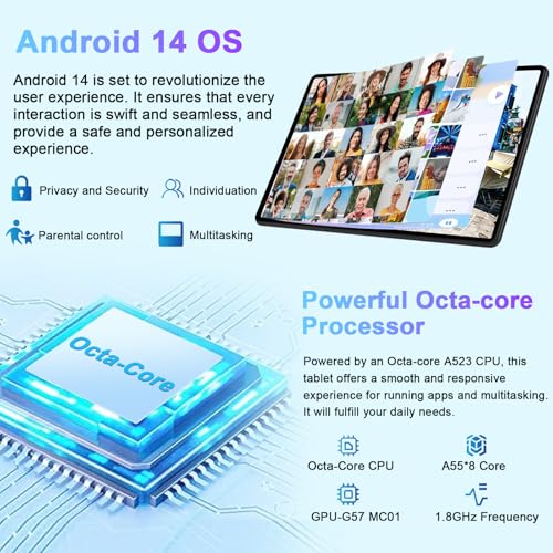 10 Inch Android Tablet with Keyboard and Mouse K3362