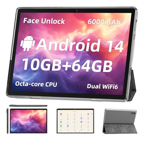 10 inch Android Tablet with Octa Core CPU, 1280x800 HD IPS Display J40918