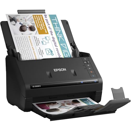 Wireless Color Duplex Desktop Document Scanner with Auto Document Feeder A1004