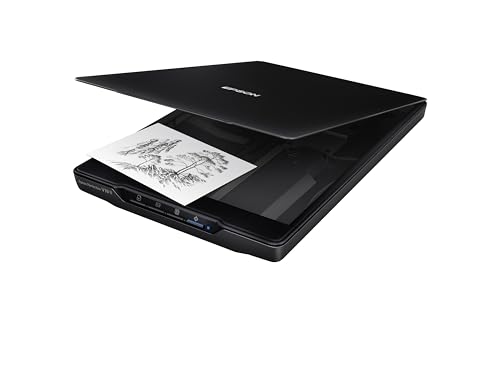 Color Photo and Document Flatbed Scanner with 4800 dpi Optical Resolution Q702