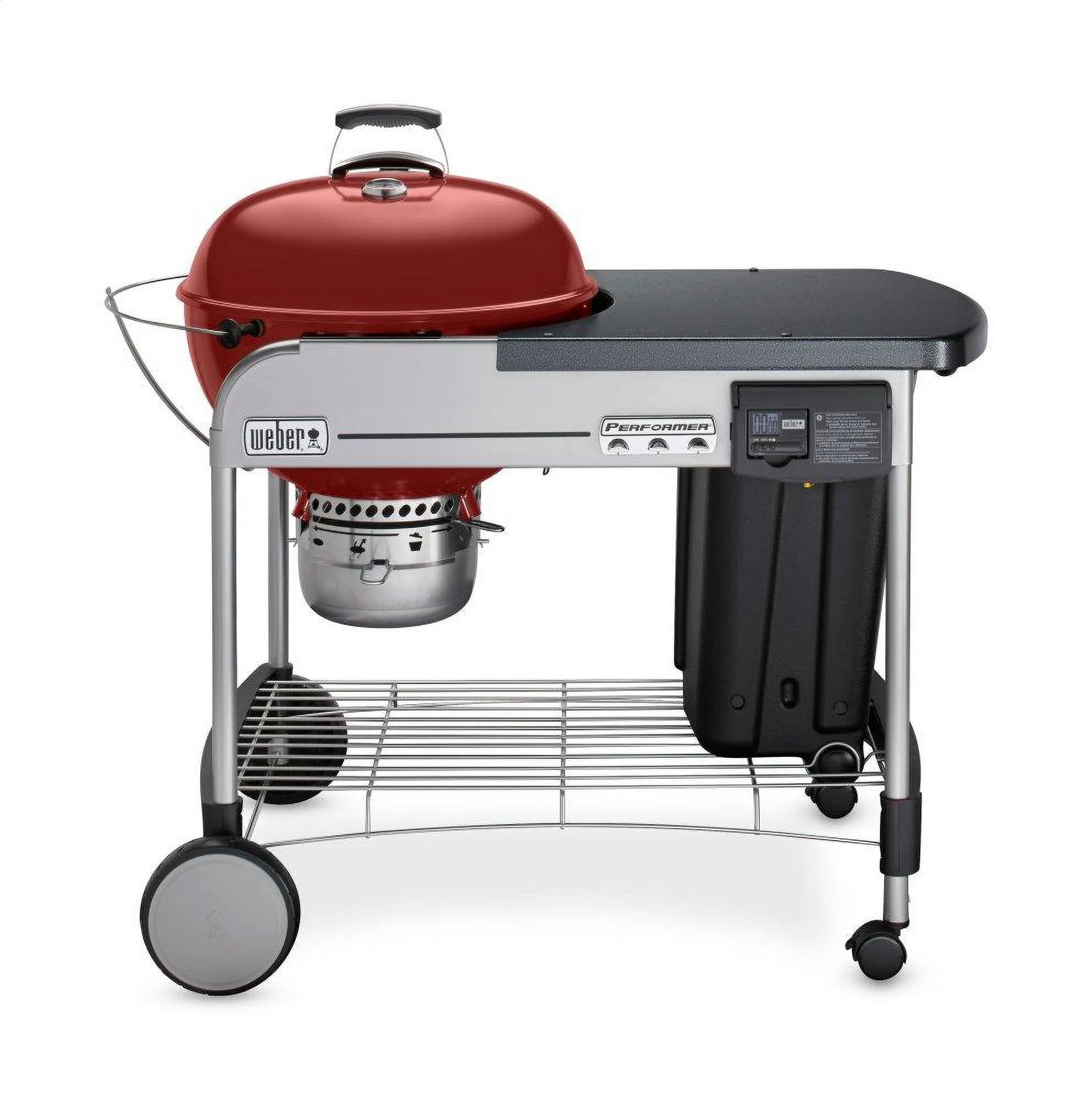 Charcoal Grill, 22 Inch, Crimson C5528