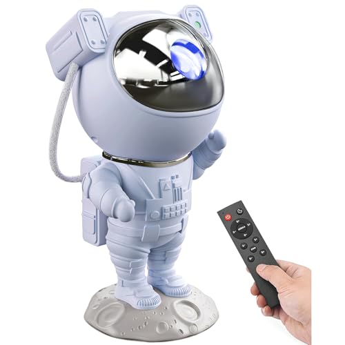 Astronaut Star Projector Night Light with Remote and Timer E396
