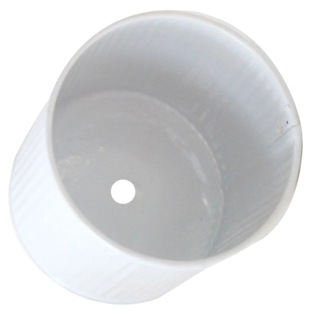 White Flower Arrangement Pot Planter Y7813