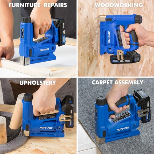 20V Cordless Brad Nailer and Staple Gun with Battery and Charger P541