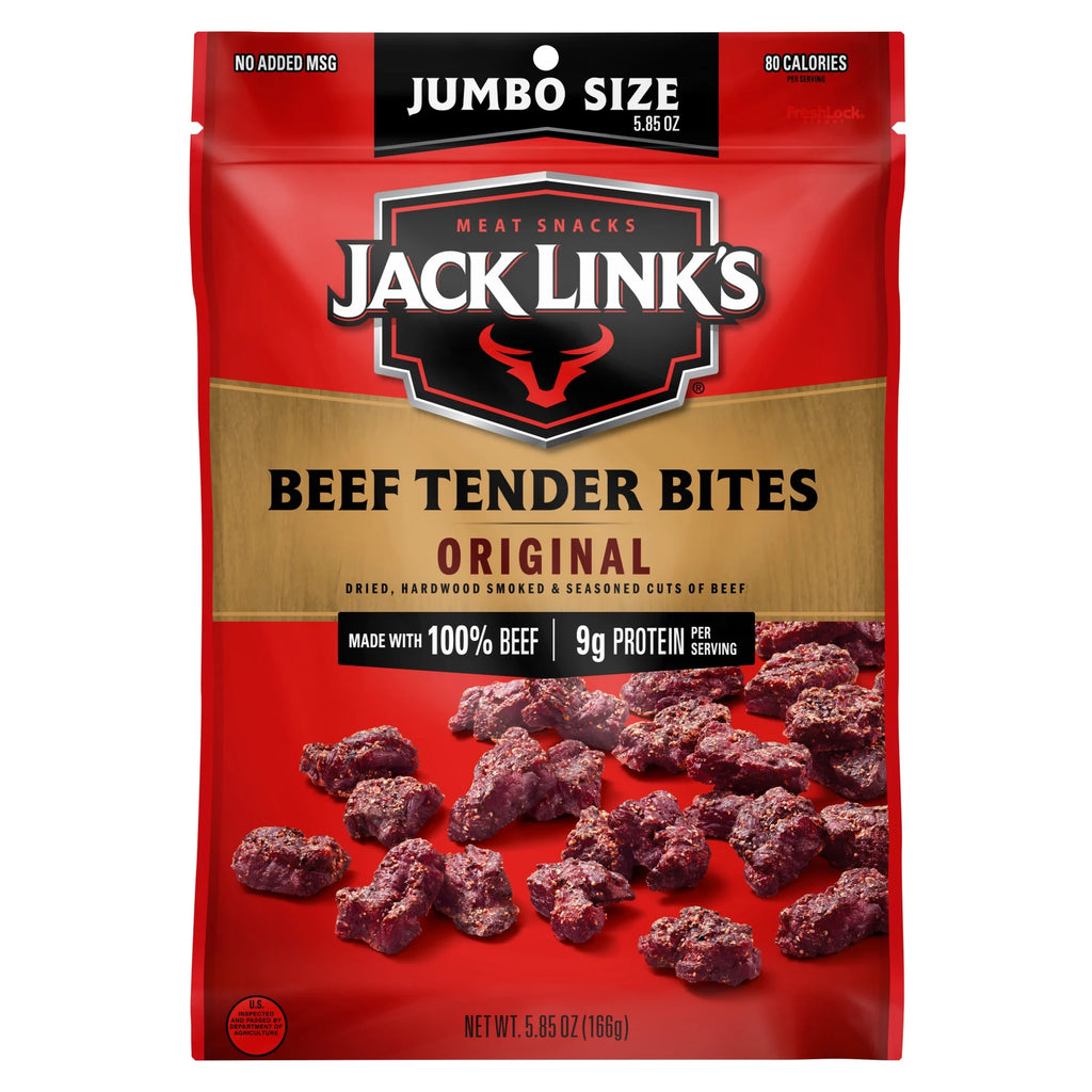 Beef Tender Bites 5.85oz Resealable Bag O49251