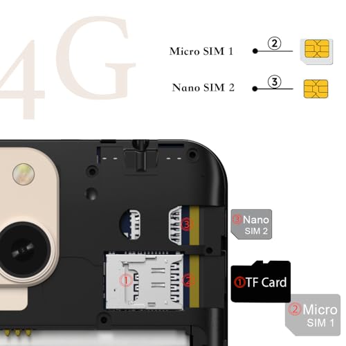 Unlocked 4G LTE Android Phone 6.0" 16GB Dual SIM J989