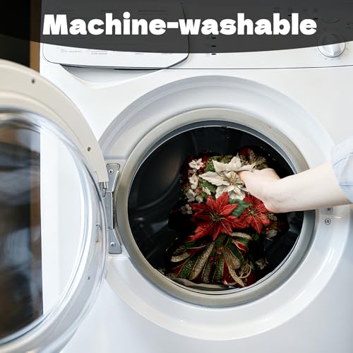 Christmas Toilet Lid Cover, Washable Seat and Tank Protector W1747