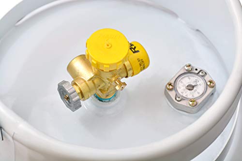 200 lb ASME Propane Tank, White T3552