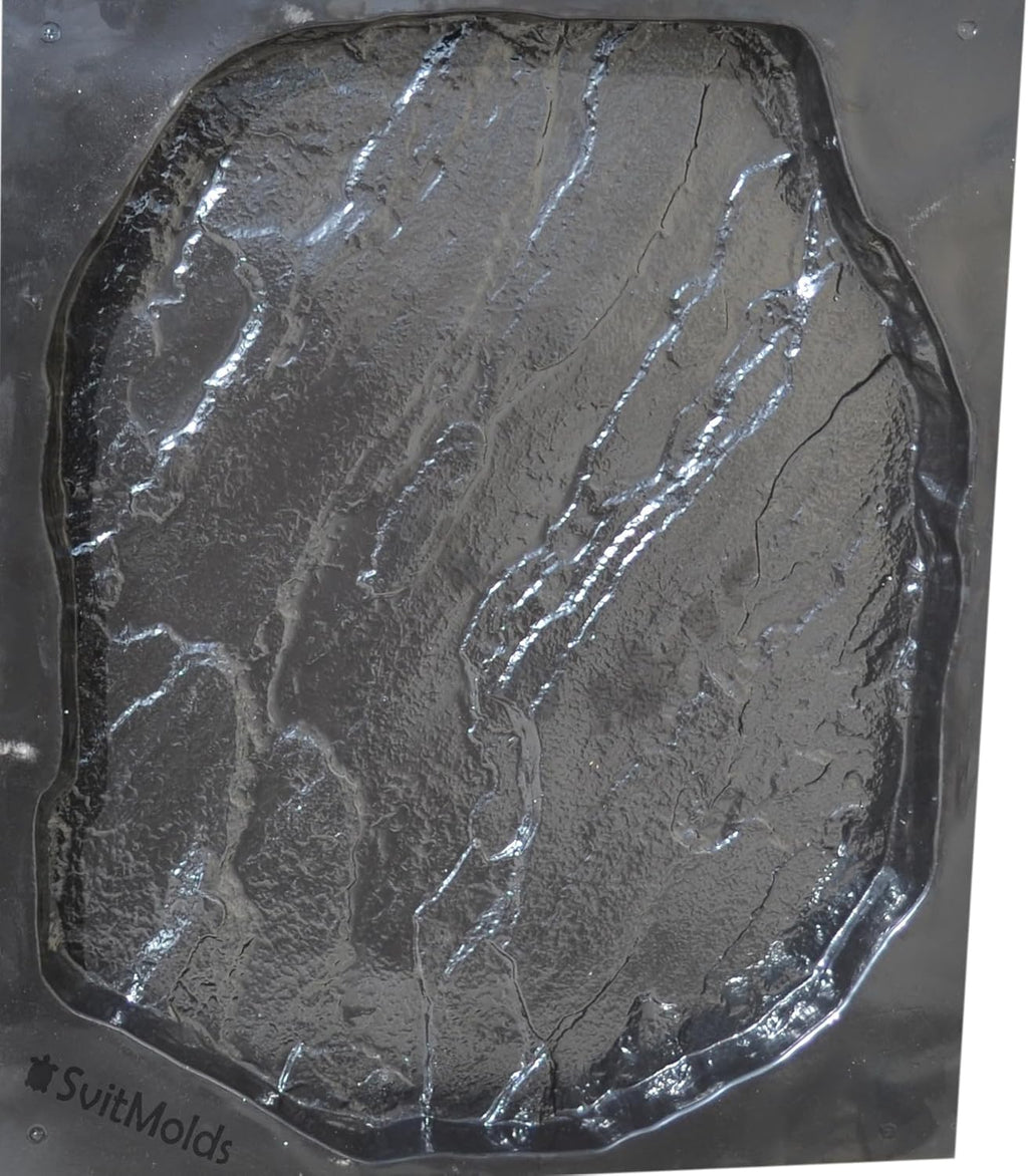 Concrete Mold DIY Stepping Stone Flagstone for Garden Walkway Q56585