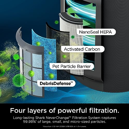 Air Purifier for Home Large Room, HEPA Filter, Covers 650 Sq. Ft, Removes Dust & Allergens P98966