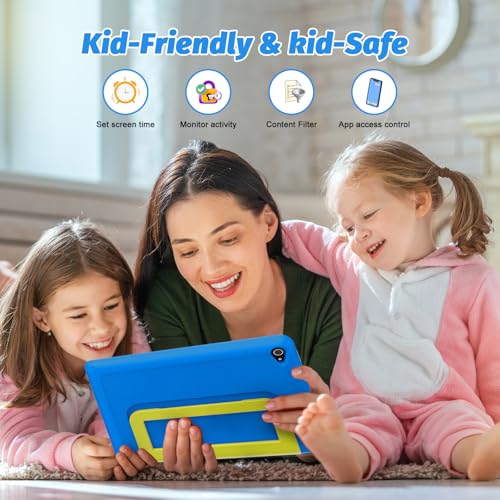 Kids Tablet 10 inch Octa-Core with Case, 64GB Expandable, Parental Control M267122