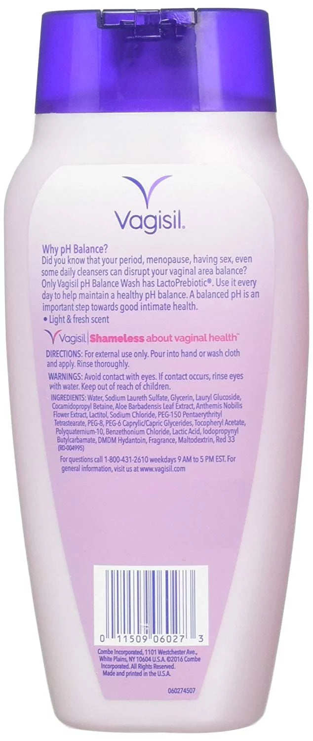 Daily Intimate Wash pH Balance Feminine Wash 12 oz, 3-Pack C7254