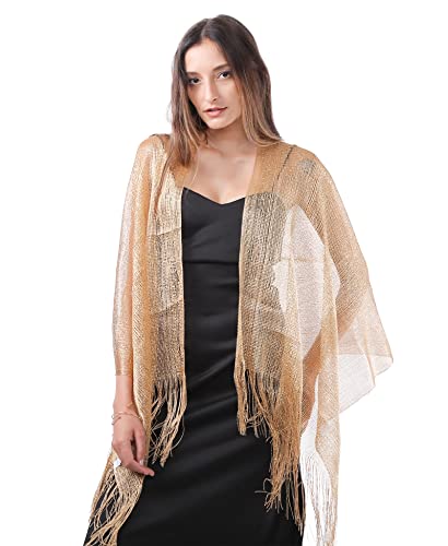 Sparkle Shawls and Wraps for Party Dresses H6554