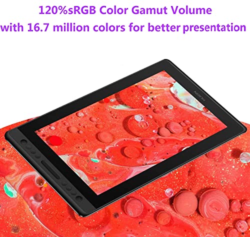Graphics Drawing Tablet with Screen 13.3inch Pen Display with Stand D520