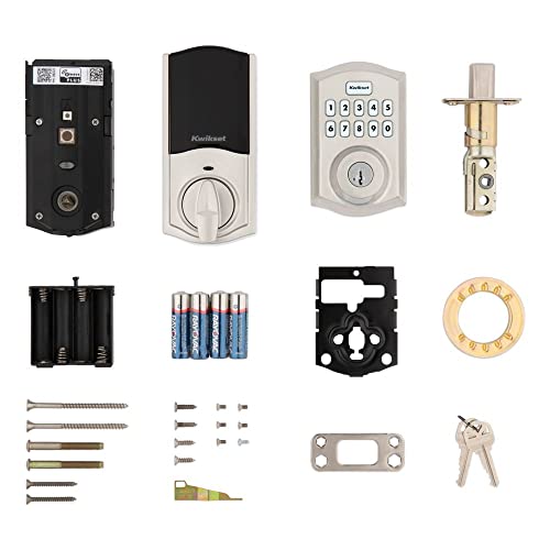 Smart Lock Deadbolt with Z-Wave Technology, Venetian Bronze A61578