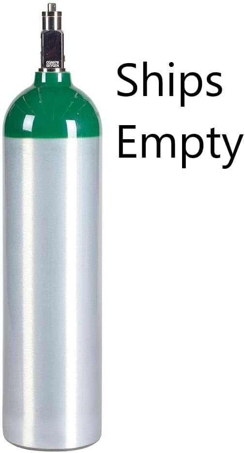 Medical Oxygen Cylinder with CGA870 Valve, D Size 14.6 cf V690405