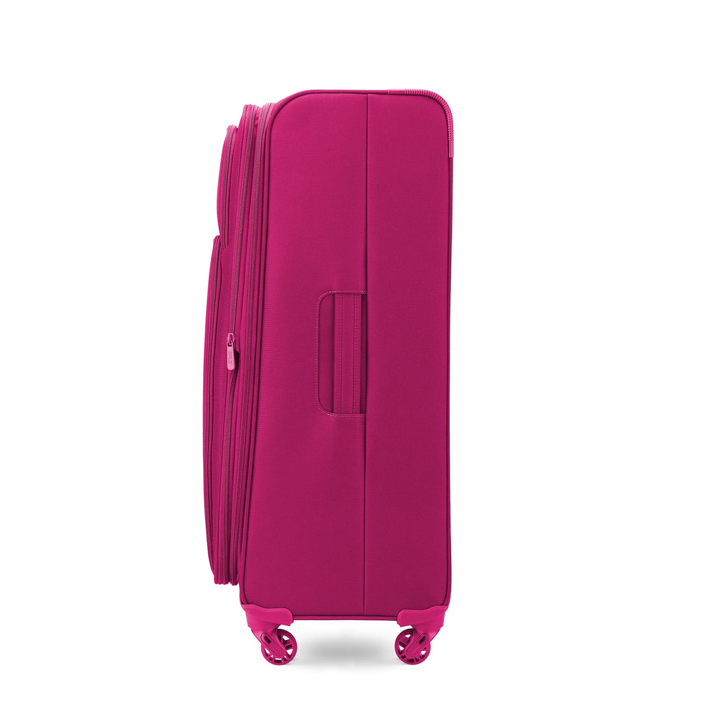 Softside 20" Carry-on Luggage, Fuchsia T7154