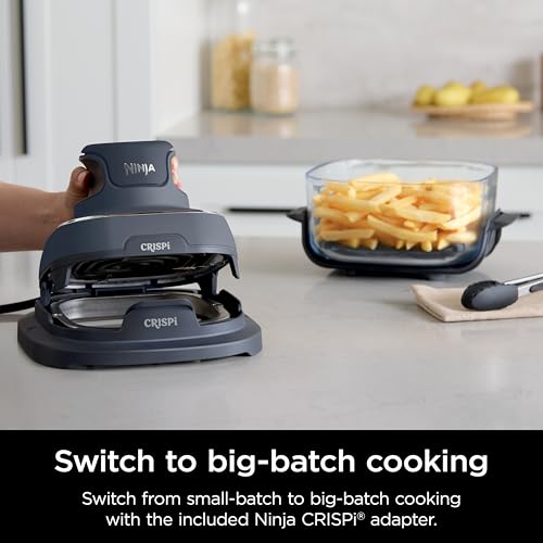Air Fryer with Glass Containers, 4 QT & 6 Cup, Dishwasher Safe Z1664