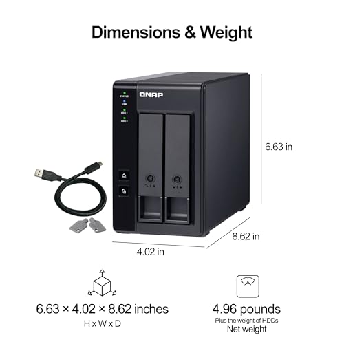 4 Bay USB Type-C Direct Attached Storage with Hardware RAID B81731