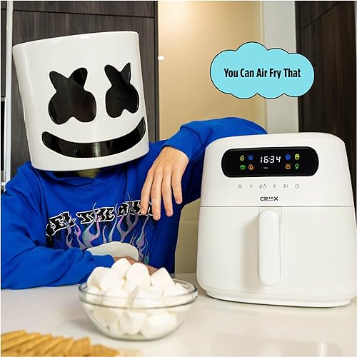 8 QT Digital Air Fryer with Touch Screen, Timer and Auto Shut-off, Lavender L33592