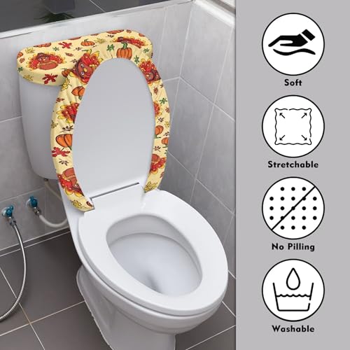 Christmas Toilet Lid and Tank Cover Set for Bathroom Decor K51670